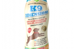 K9 Dimensions Rendering Front